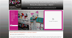 Desktop Screenshot of popp-art.eu